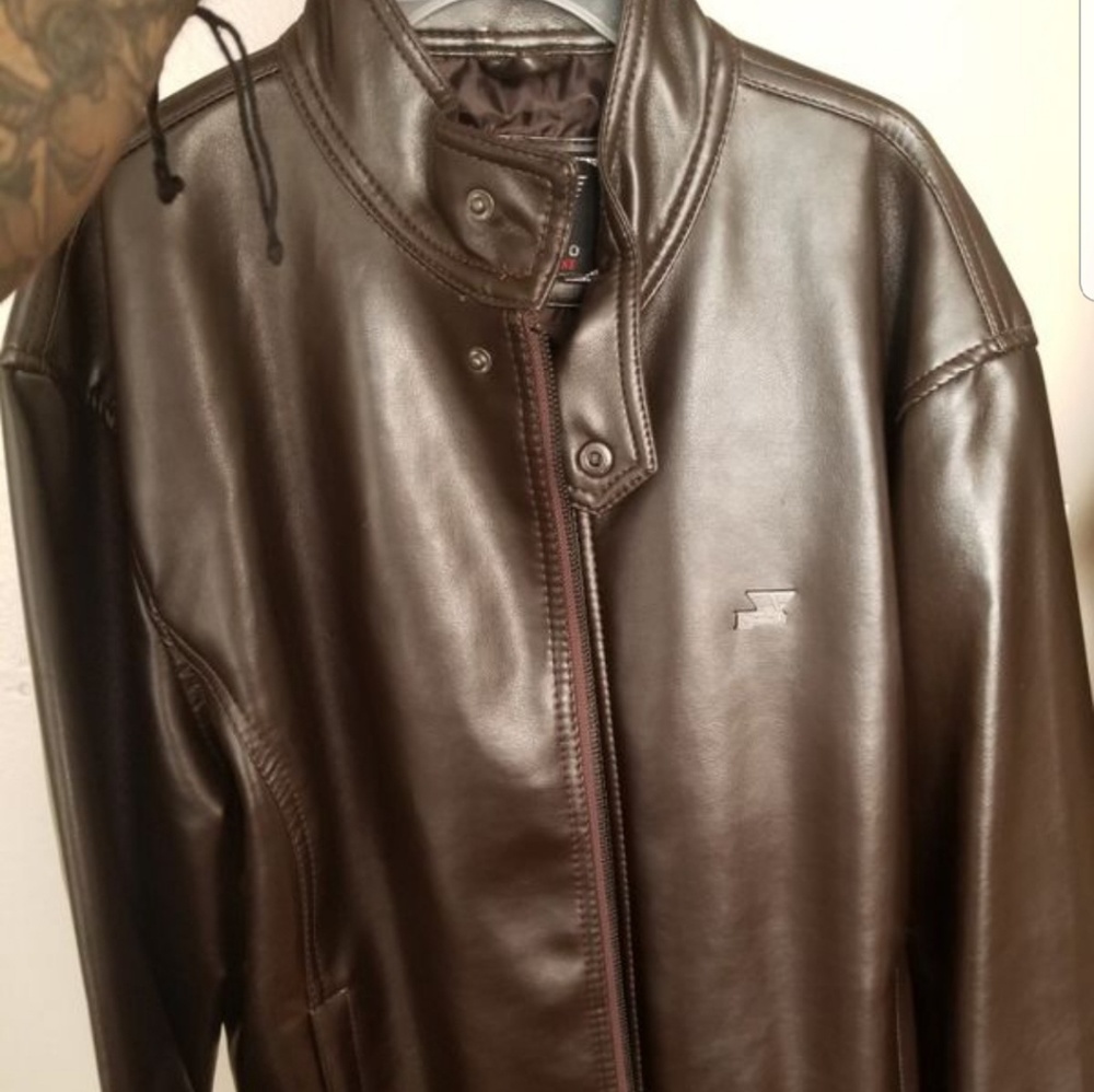 Armani leather jacket